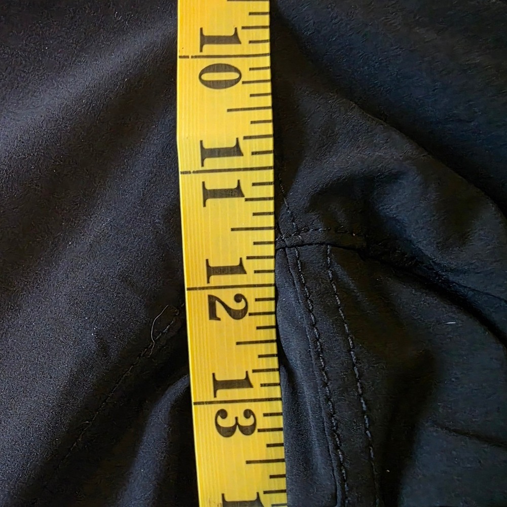 Eddie Bauer Womens 14 Fleece Lined Joggers Black Plaid Insulated Cargo Pants - Picture 10 of 11